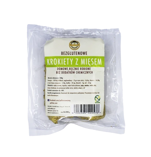 Bezglutenowe krokiety z mięsem
