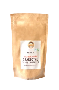 BEZGLUTENOWA SZARLOTKA, TARTA I MAZUREK 400g